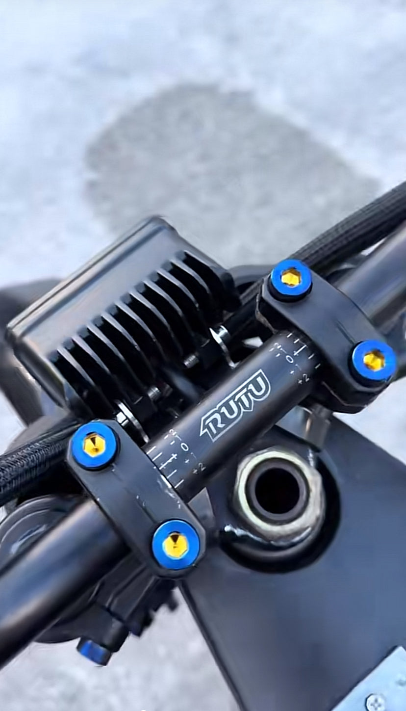 Tuttio/Yozma direct mount titanium bolts  SHIPS NEXT DAY